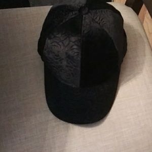 black velvet baseball cap